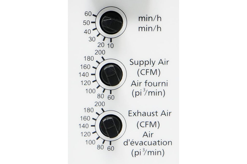 PANASONIC FV-20VEC1 FV-20VEC1 Intelli-Balance 200 Balanced Air Solution 60-200 CFM Energy Recover Ventilator White Ventilation Systems ERV