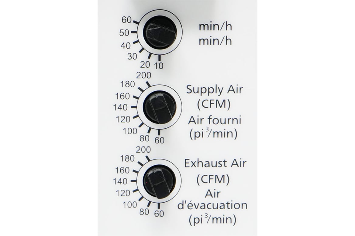 PANASONIC FV-20VEC1 FV-20VEC1 Intelli-Balance 200 Balanced Air Solution 60-200 CFM Energy Recover Ventilator White Ventilation Systems ERV
