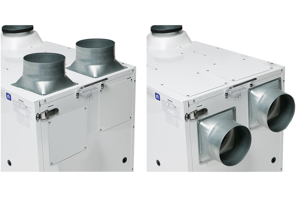 PANASONIC FV-20VEC1 FV-20VEC1 Intelli-Balance 200 Balanced Air Solution 60-200 CFM Energy Recover Ventilator White Ventilation Systems ERV