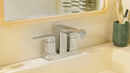 MOEN 6815BN Iver Two-Handle Centerset Bathroom Sink Faucet - Brushed Nickel