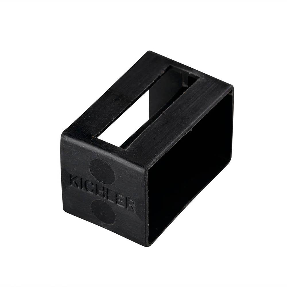 KICHLER 10176BK Tape Light U Track Endcap Black