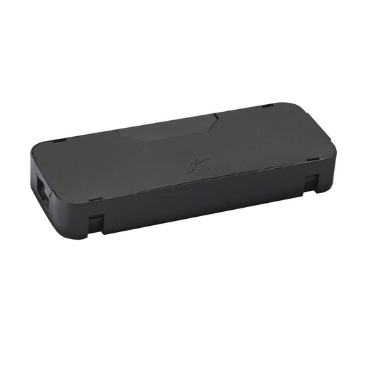 KICHLER 10570BK 4U/6U Wire Module for Under Cabinet Lights Black