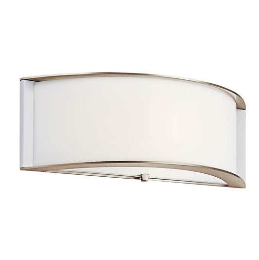 KICHLER 10630PNLED Arcola 5.5" LED Wall Sconce Polished Nickel