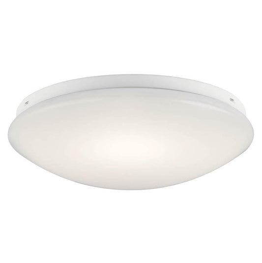 KICHLER 10760WHLED Ceiling Space 14" LED Flush Mount White
