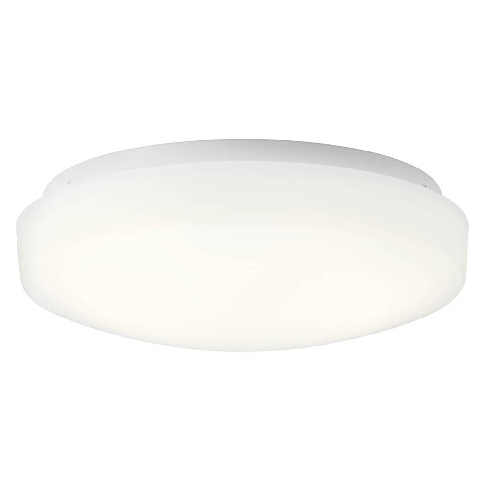KICHLER 10766WHLED Ceiling Space 11" LED Flush Mount White