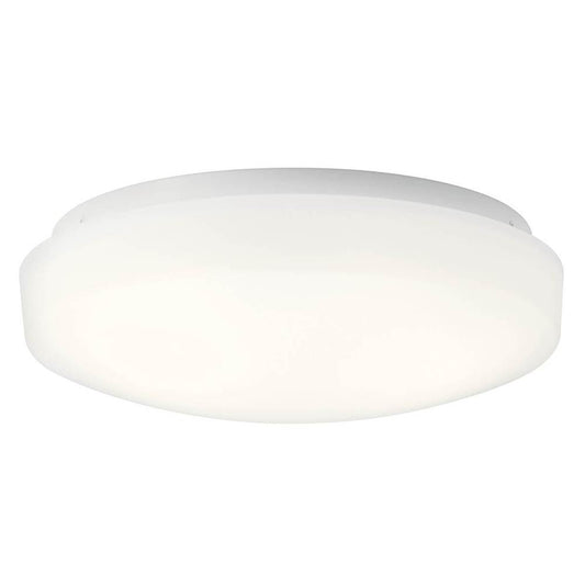 KICHLER 10766WHLED Ceiling Space 11" LED Flush Mount White