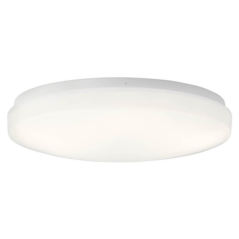 KICHLER 10768WHLED Ceiling Space 16" LED Flush Mount White