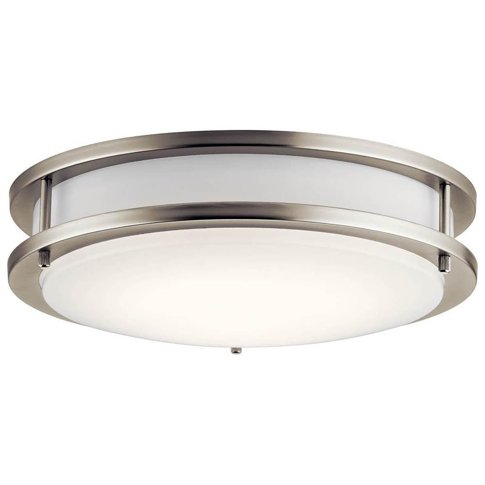 KICHLER 10784NILED 11.75" LED Flush Mount Brushed Nickel