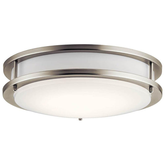 KICHLER 10784NILED 11.75" LED Flush Mount Brushed Nickel