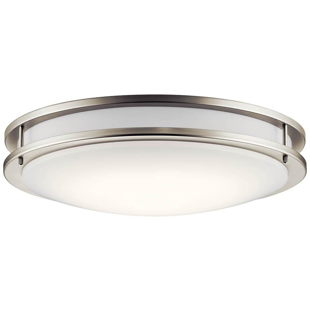 KICHLER 10786NILED LED 17.75" Flush Mount Brushed Nickel