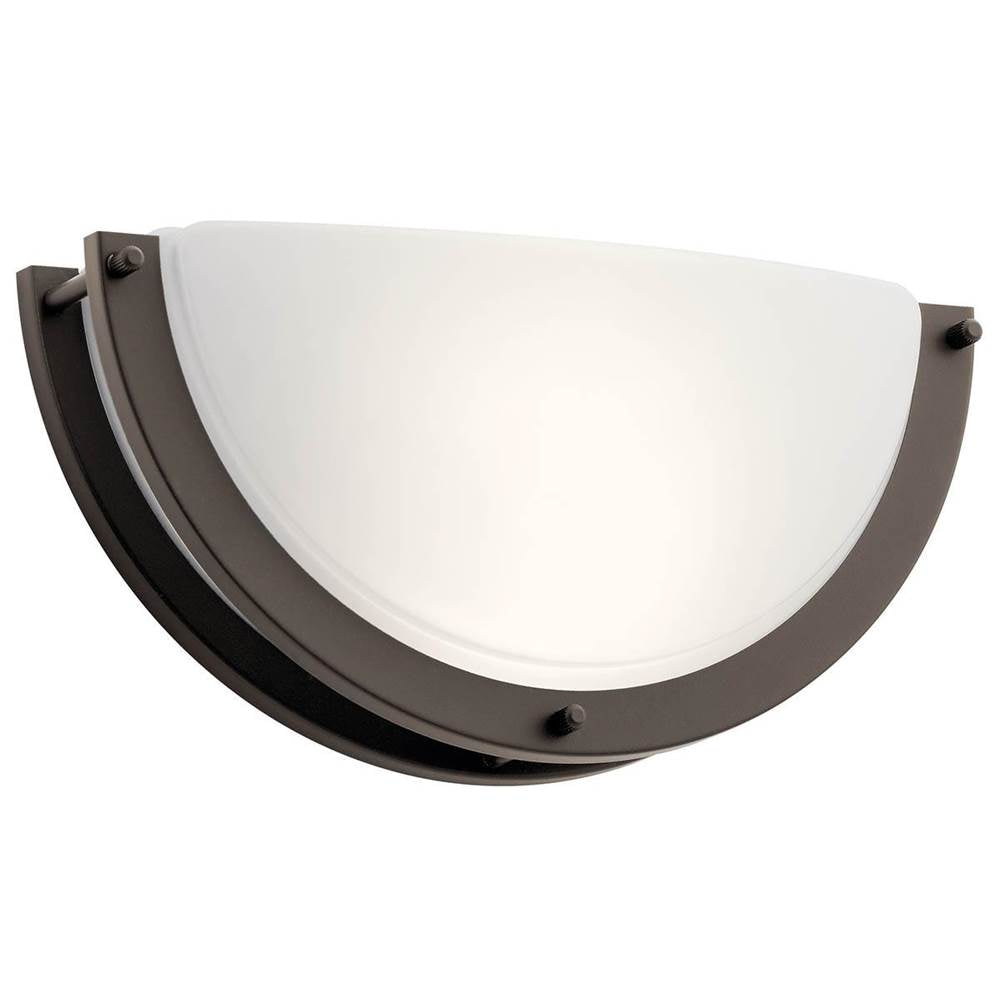 KICHLER 10790OZLED 6" LED Wall Sconce Olde Bronze