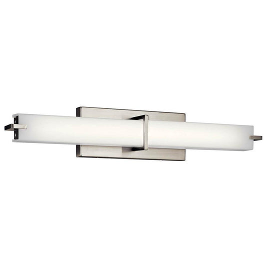 KICHLER 11146NILED 26" Linear LED Vanity Light Brushed Nickel