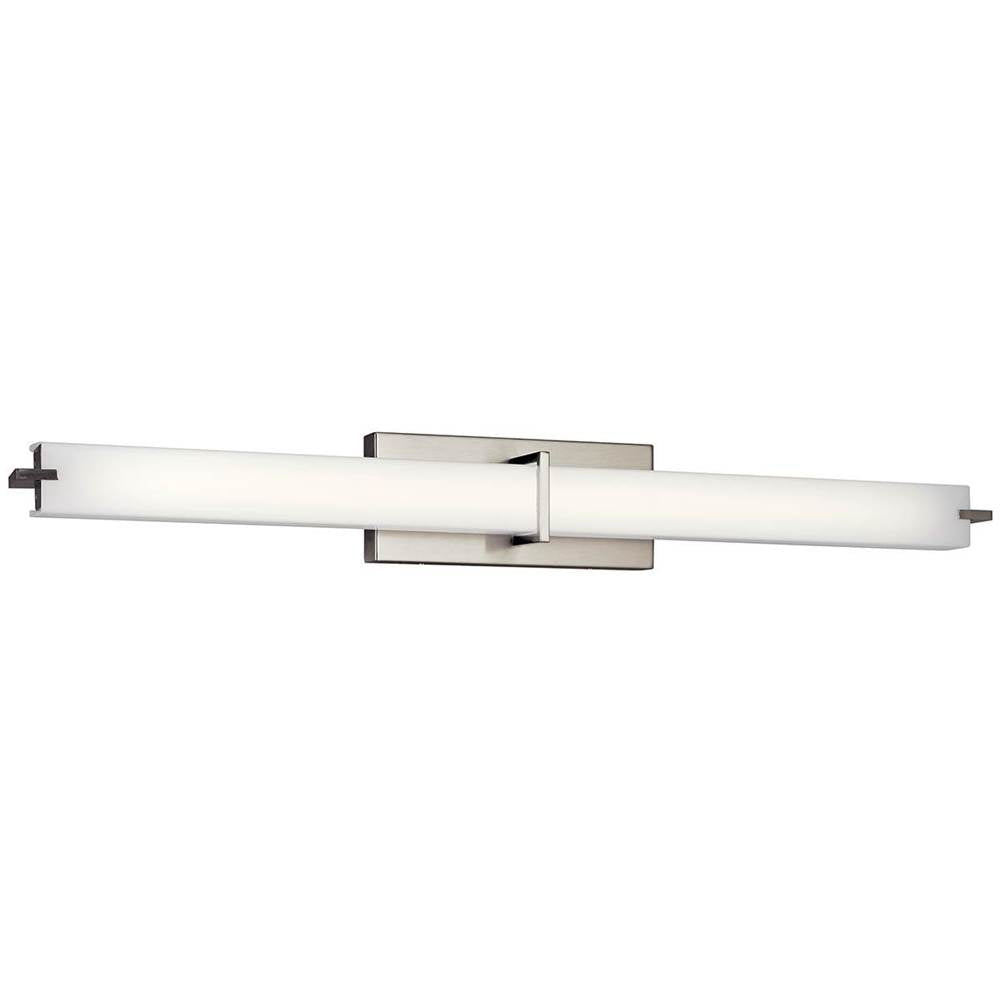 KICHLER 11147NILED 36" Linear LED Vanity Light Brushed Nickel