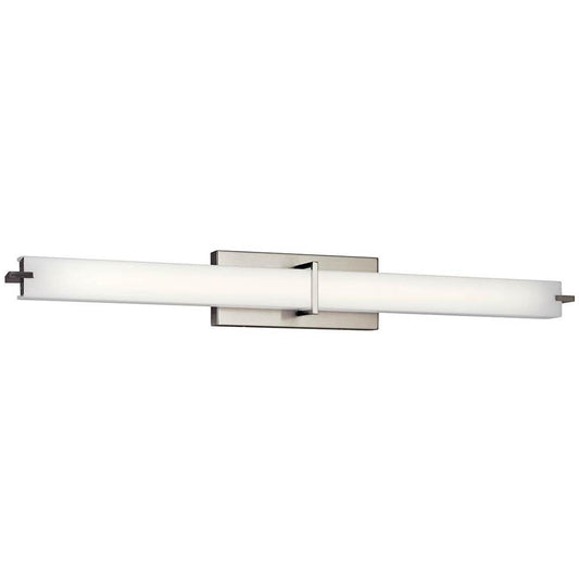 KICHLER 11147NILED 36" Linear LED Vanity Light Brushed Nickel