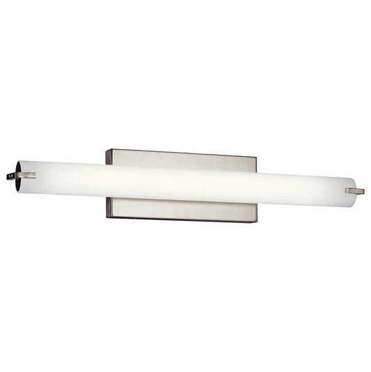 KICHLER 11149NILED 26" Linear LED Vanity Light Brushed Nickel