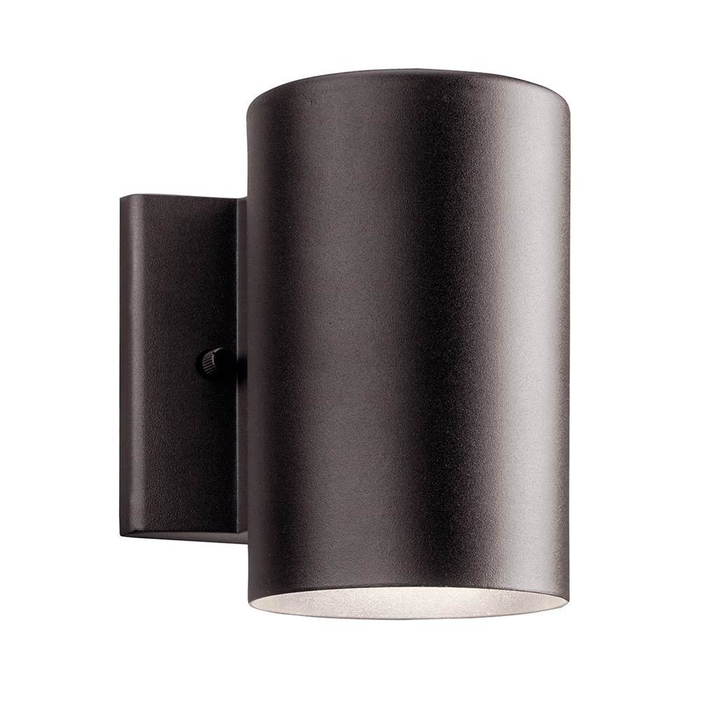 KICHLER 11250AZT30 Cylinder 3000K LED 7" Wall Light Textured Architectural Bronze