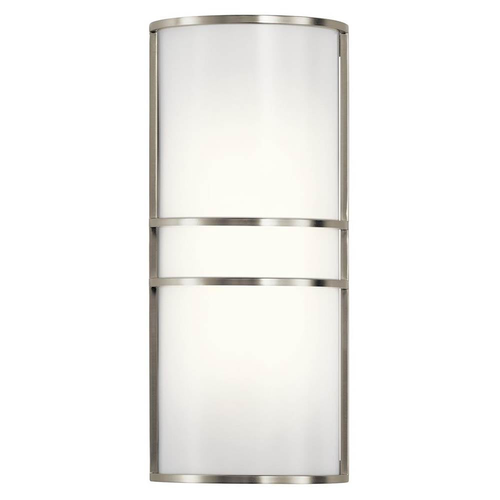 KICHLER 11315NILED 2 Light LED Wall Sconce Brushed Nickel