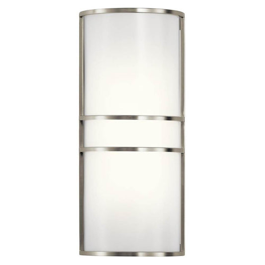 KICHLER 11315NILED 2 Light LED Wall Sconce Brushed Nickel