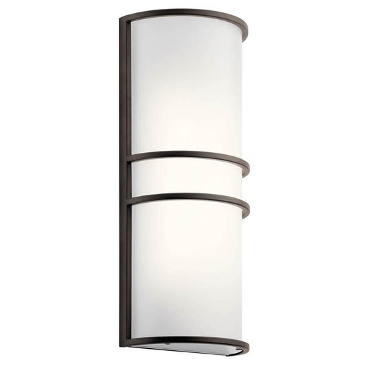 KICHLER 11315OZLED 2 Light LED Wall Sconce Olde Bronze