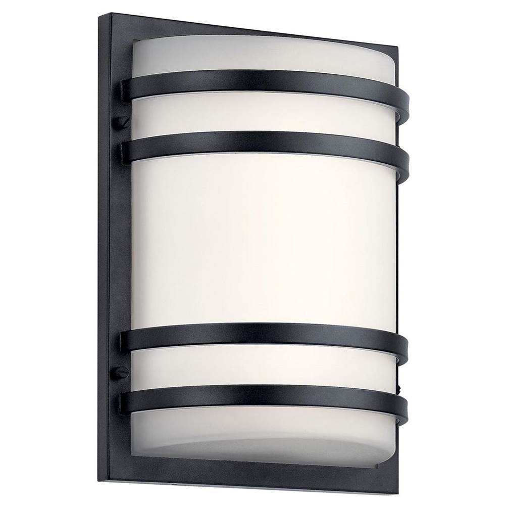 KICHLER 11320BKTLED 13" LED Wall Light Textured Black