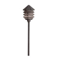 KICHLER 15005AZT Three Tier 12V Path Light Textured Architectural Bronze