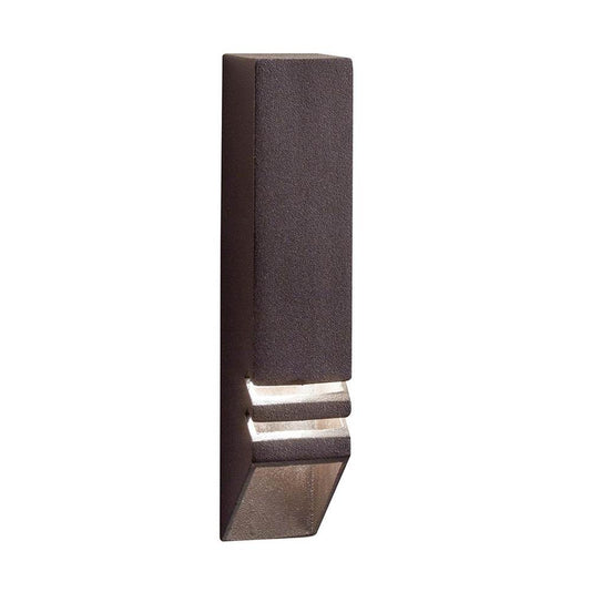 KICHLER 15066AZT 12V Louvered Down Rail Deck Light Textured Architectural Bronze