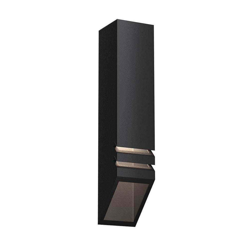 KICHLER 15066BKT 12V Louvered Down Rail Deck Light Textured Architectural Bronze
