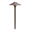 KICHLER 15310AZT6 8" Dome 12V Path Light 6 Pack Textured Architectural Bronze