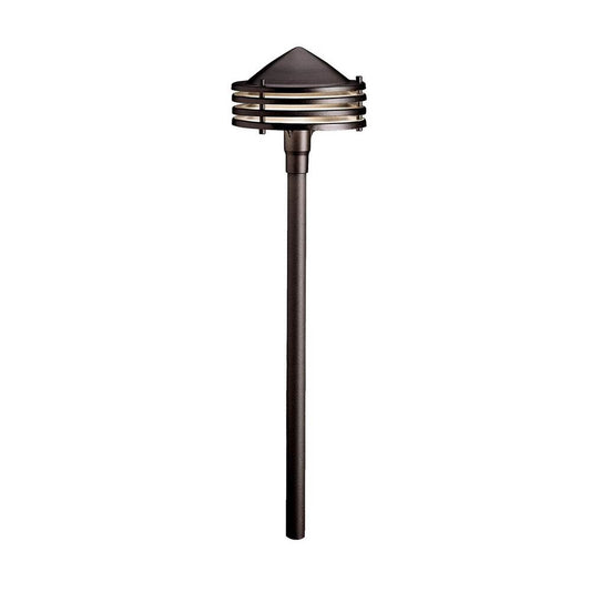 KICHLER 15318AZT Galaxy 12V Path Light Textured Architectural Bronze