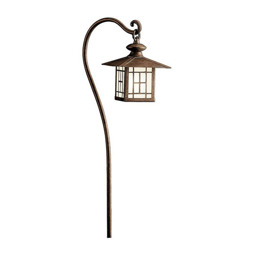 KICHLER 15319PZ Mission Lantern 12V Path Light Patina Bronze