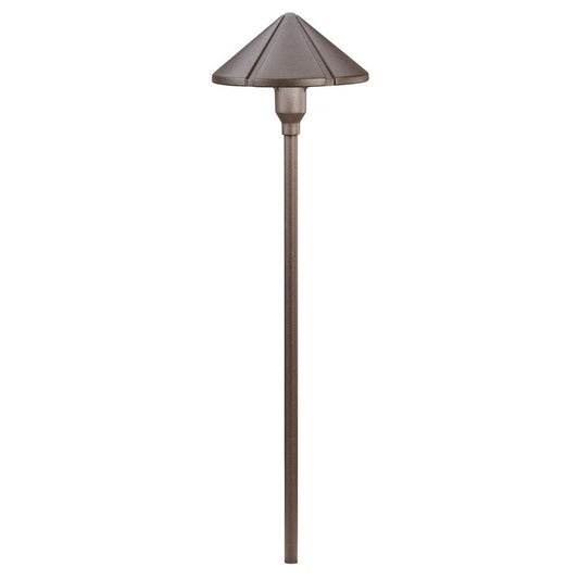KICHLER 15326AZT Center Mount 12V Path Light Textured Architectural Bronze