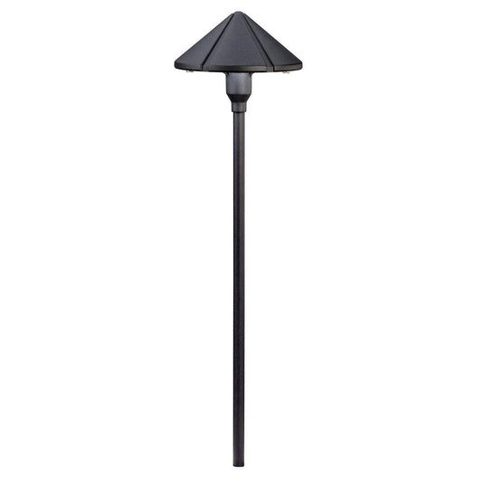KICHLER 15326BKT Center Mount 12V Path Light Textured Black