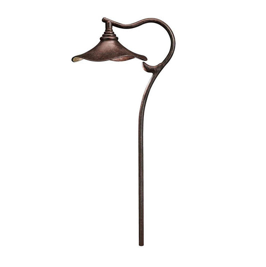 KICHLER 15422AGZ Cotswold 12V Path Light Aged Bronze