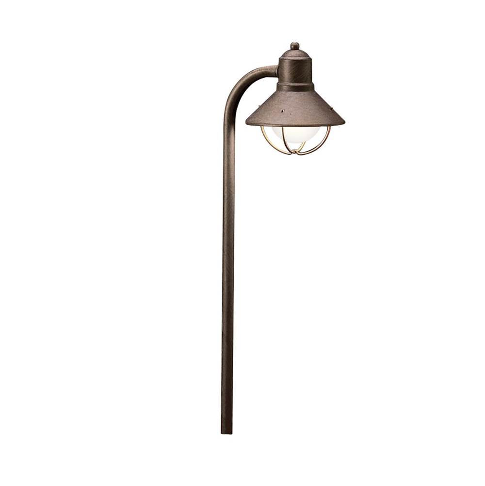 KICHLER 15438OB Traditional Marine Lantern 12V Path Light Olde Brick
