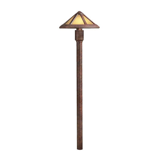 KICHLER 15450TZT Mica Mission 12V Path Light Textured Tannery Bronze
