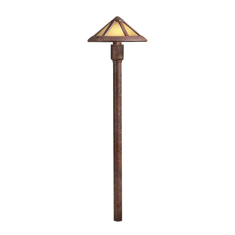 KICHLER 15450TZT Mica Mission 12V Path Light Textured Tannery Bronze