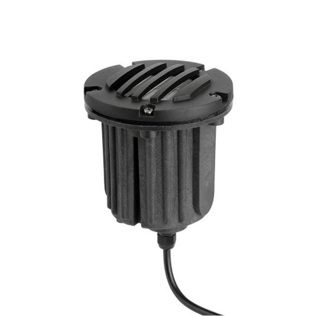 KICHLER 15497BKB In Ground With Brass Rock Guard ( Drop-In) In Black Brass