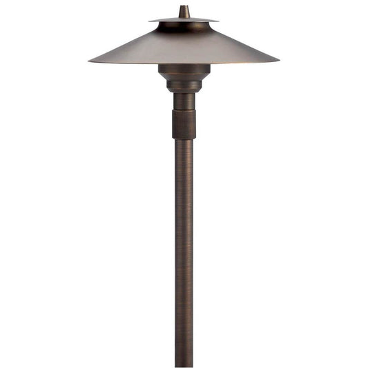 KICHLER 15503CBR 12V Large Adjustable Height Path Light Centennial Brass