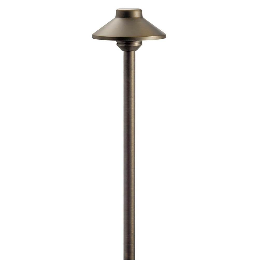 KICHLER 15505CBR Stepped Dome Path Light Centennial Brass