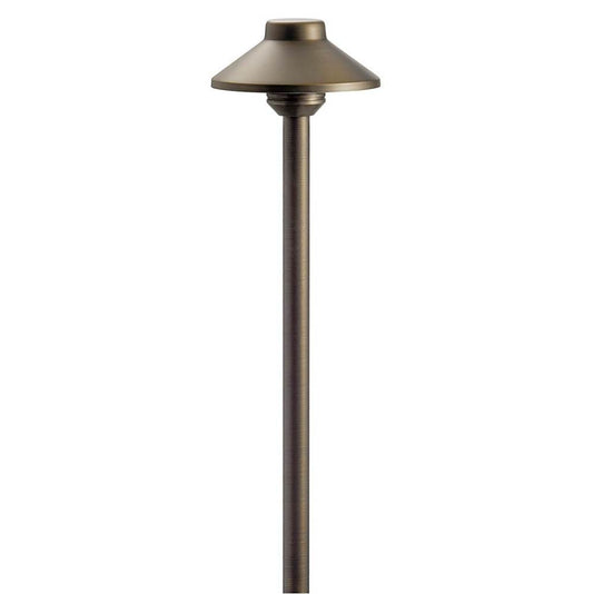 KICHLER 15505CBR Stepped Dome Path Light Centennial Brass