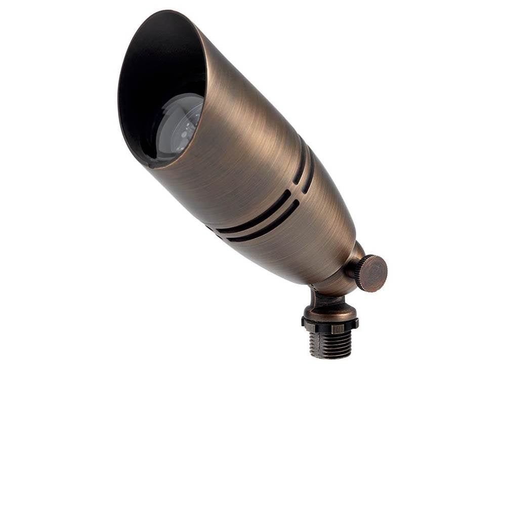 KICHLER 15517CBR 12V MR-16 Fixed Socket Brass Accent Light Centennial Brass