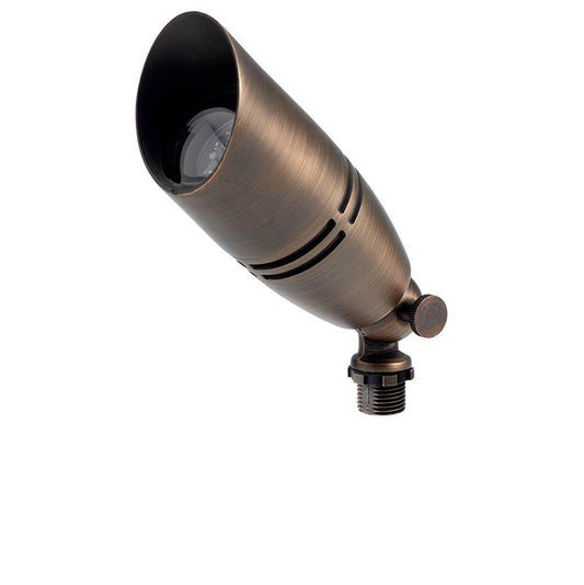 KICHLER 15517CBR 12V MR-16 Fixed Socket Brass Accent Light Centennial Brass