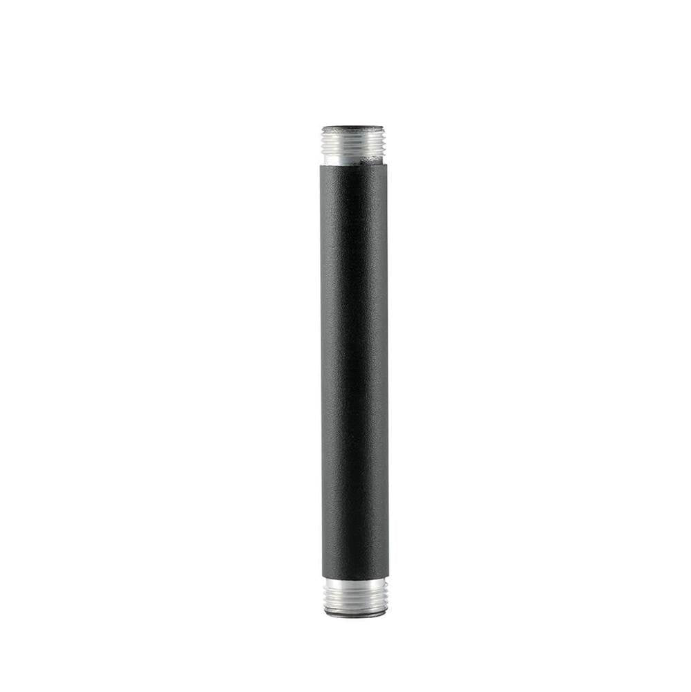 KICHLER 15645BKT 6" Fixture Mounting Stem .5 NPSM Textured Black