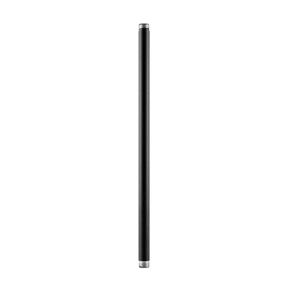 KICHLER 15657BKT 18" Fixture Mounting Stems .5 NPSM Textured Black