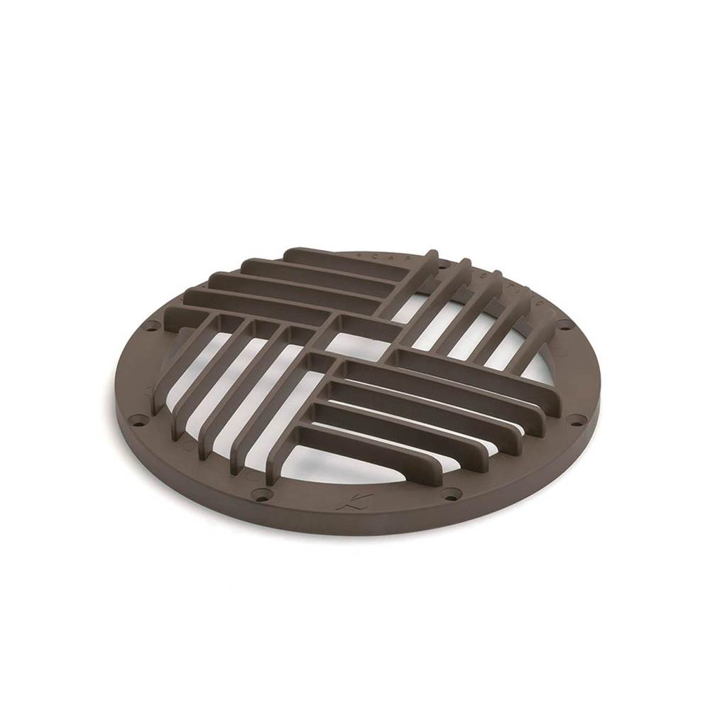 KICHLER 15688AZ Rock Guard 120V 9.5" Glare Shield Architectural Bronze