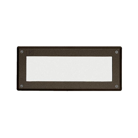 KICHLER 15774AZT30R Brick Light (without Louvers) 3000K LED Textured Architectural Bronze