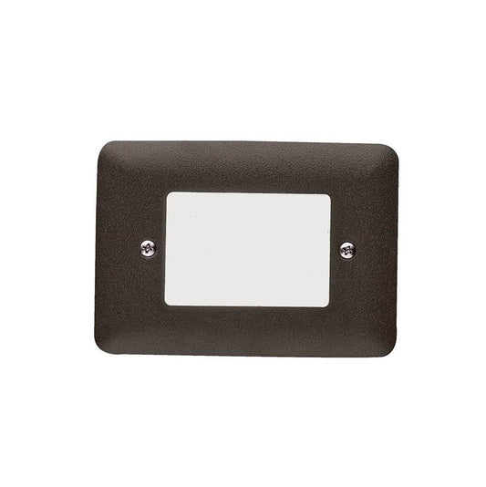 KICHLER 15780AZT27R Mini Step Light (without Louvers) 2700K LED Textured Architectural Bronze