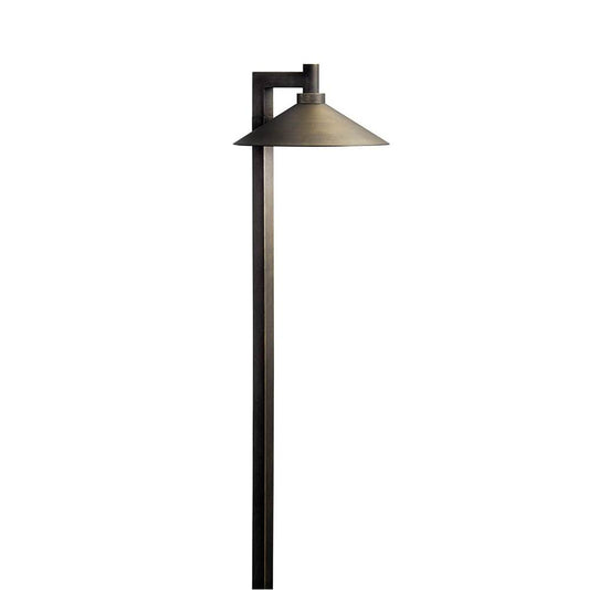KICHLER 15800CBR30 Ripley 3000K LED Path Light Centennial Brass