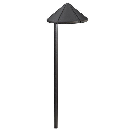 KICHLER 15815BKT30R Side Mount 3000K LED Path Light Textured Black