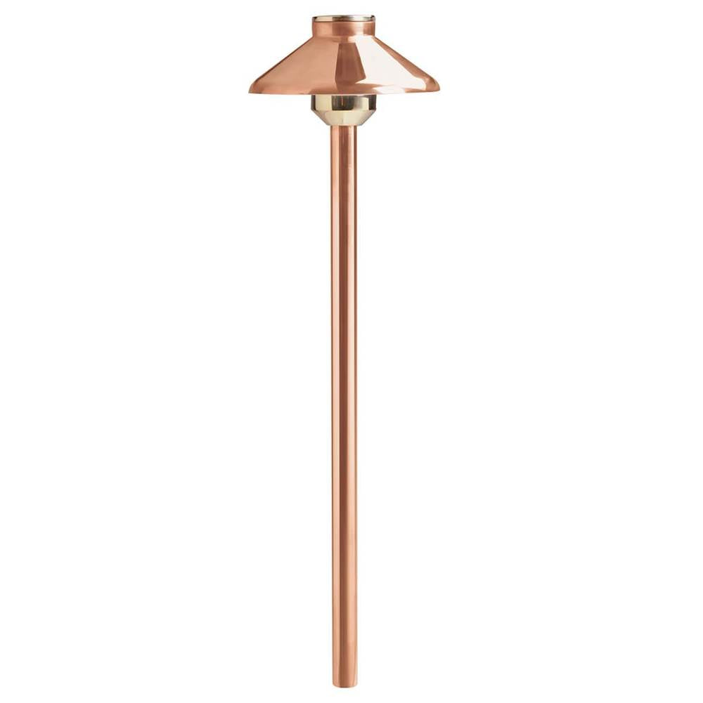 KICHLER 15820CO27 Stepped Dome 12V 2700K Path Light Copper